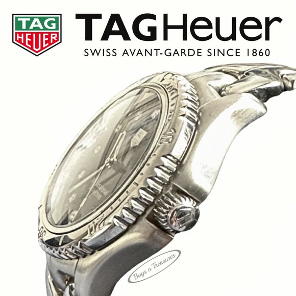 Diamond Marker Tag Heuer Watch in EUC - Picture 4 of 10